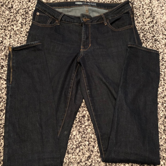 ‼️‼️‼️SOLD‼️‼️‼️ Old Navy -The Rockstar w/ zipper - Picture 1 of 1